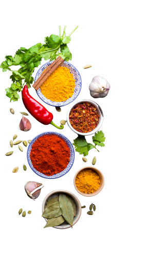 Spicy Powders Background